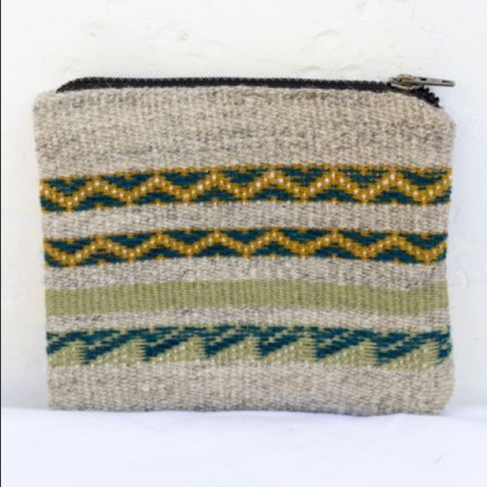 Handwoven Peruvian Wool Coin Purse